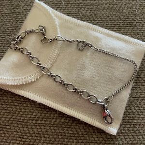 Medium Twist Charm Bracelet